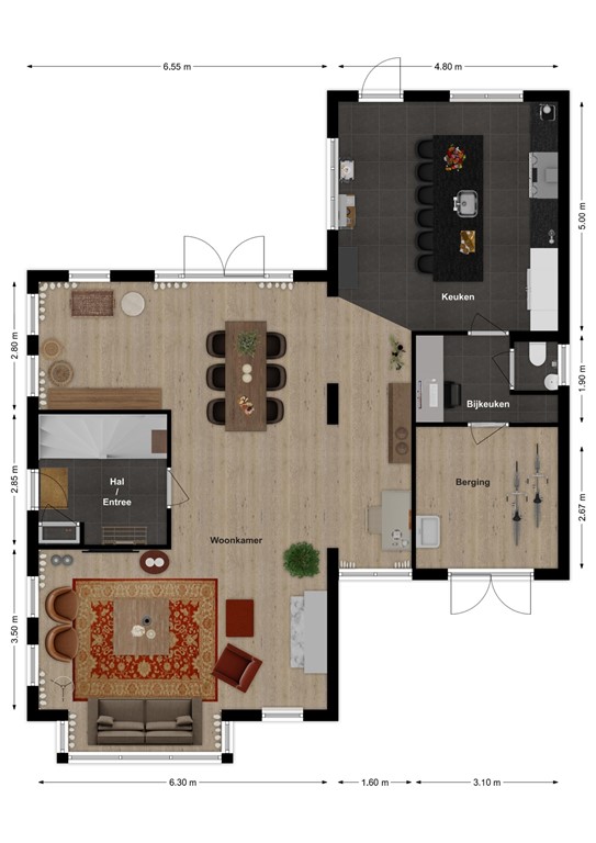 mediumsize floorplan